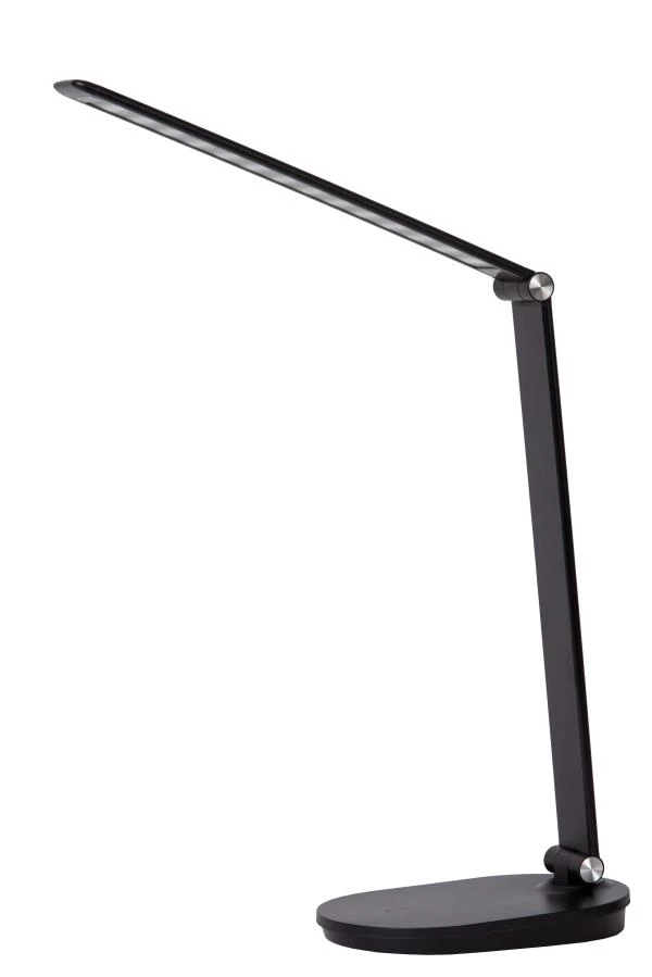 Lucide ALDWIN - Bureaulamp - LED Dimb. - CCT - 1x8W 2800K/6500K - Zwart - uitgezet